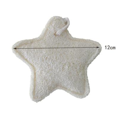 China All Natural Child Cut Natural Star Towel Squash Loofah Rubbing Towel For Removing Dead Skin Bath Rubbing Artifact Sponge Bath Ball for sale