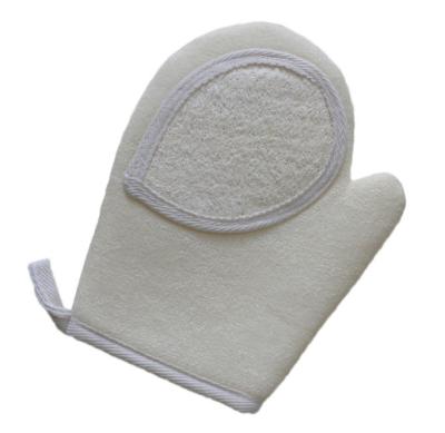 China All Natural Cottonfabric Rubbing Towel For Removing Dead Skin Bath Rubbing Artifact Sponge Bath Gloves for sale