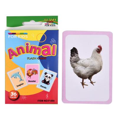 China Color card puzzle fruit and vegetable shape animal intelligence developing children's early education daily necessities for sale