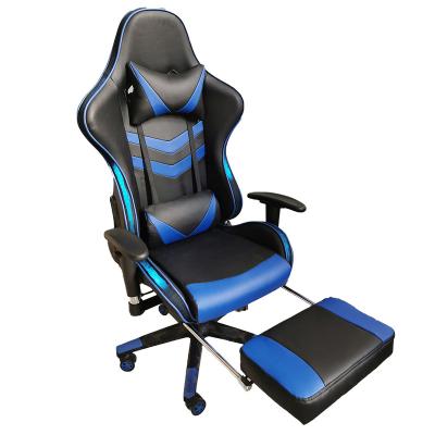 China Luxury E-sports High Adjustable Ergonomic Light Back LED Lumbar Support (Height) Video Adult Chair With Blue Tooth Speaker for sale