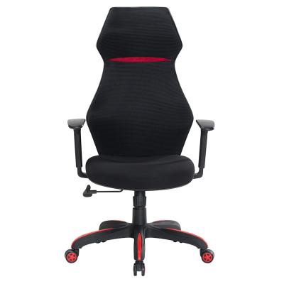 China Adjustable Modern Style Swivel High Lift Lumbor(Height) Black Mesh Office Boss Chair for sale