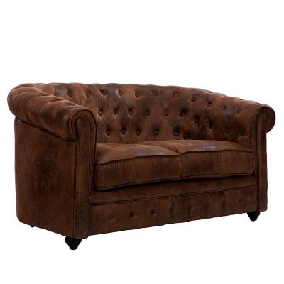 China Chsterfield Bulk Sofa (Size) Mid Century Vintage Adjustable Leather Tufted Sectinal for sale