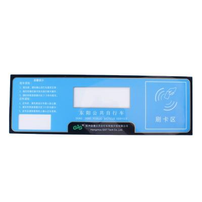 China Other Custom Design Printing Graphic Overlay Panel Control Membrane for sale