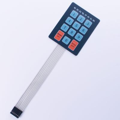 China Metal Top Sale Guaranteed Quality Single Membrane Switch Keypad Control Panel for sale