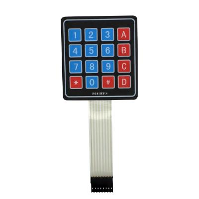 China Home Appliance High Quality Custom Embossed Tactile Membrane Switch for sale