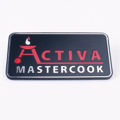 China Metal Perfect Quality Customized Printing Metal Aluminum Logo Plate Sign for sale