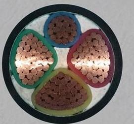 China 0.6/1KV Copper core PVC insulated PVC sheathed power cable (YJV), ECHU Cable for sale