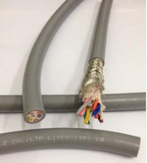 China CE cert PVC data cable with tinned copper braid LiYY, LiYCY(TP)  in Grey color for sale