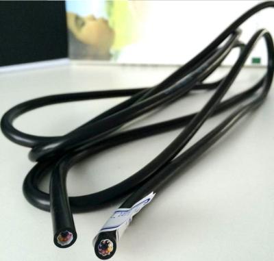 China Flexible Oil resistant Control Cable with water proof, cool/flame resistance RVVY/RVVYP in black/grey/orange color for sale