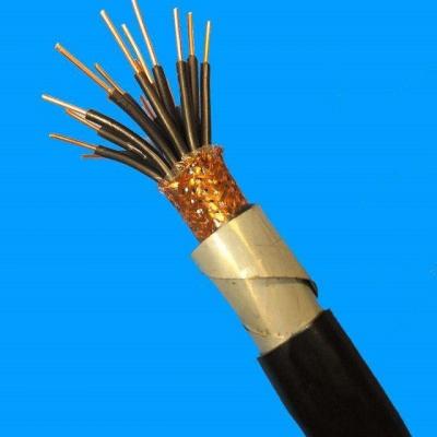 China PVC Insulation Single conductor Armoured Control Cable KVV22 450/750V in black color for sale