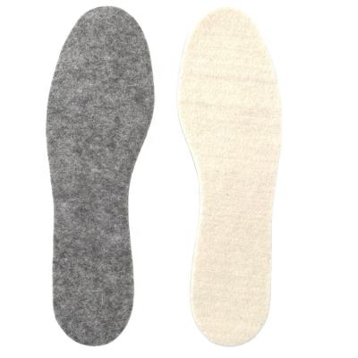 China Warm Insole Wool Insoles and Wicking Sweaty Top Layer, Cork Core Insulation, Winter Cold Weather Insole for sale