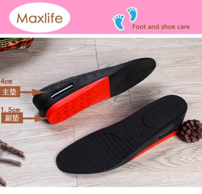 China Height Increase 4-5.5cm Up Detachable Height Increase Insole, Elevator Shoe Insoles, Lift Taller Pads, Heel Adjuster for sale