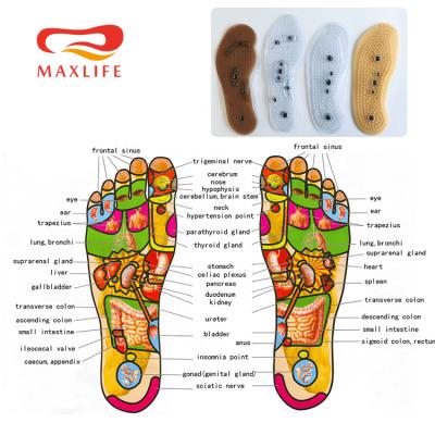 China TPR+Magnetic Acupressure Insole Massage Shoe Magnetic Insoles for sale