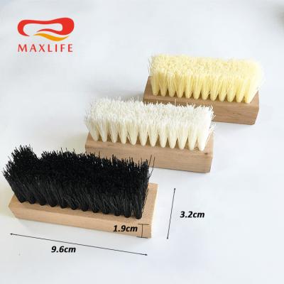 China universal plastic wood brush/wooden shoe cleaning brush for sale