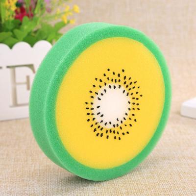 China Sponge Shape Viable Cute Body For Children Cartoon Fruit Shape Cleaning Sponge Exfoliating Sponge for sale