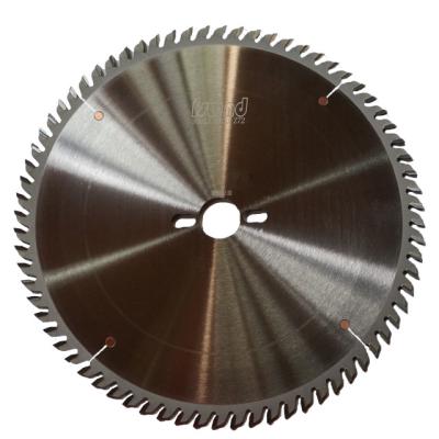 China Tungsten Carbide Tilted Circular Saw Blade For Cutting CTT Acrylic Circular Cutting Disc 12 Inch 72T Customized for sale