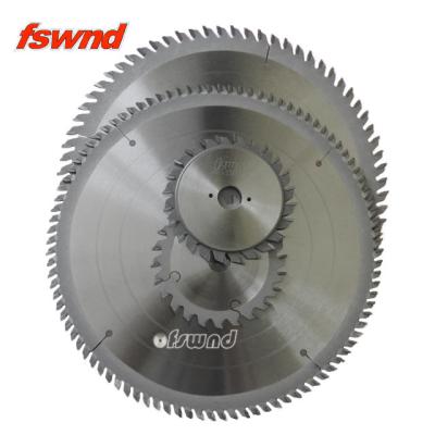 China Circular Tungsten Carbide Steel CTT Blades Tungsten Carbide Inclined Circular Saw Blade For Laminated Panels Cutting for sale