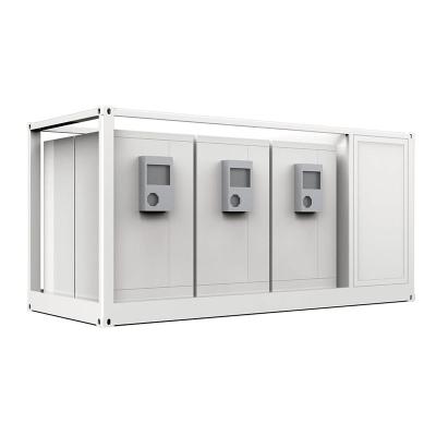 China Solar Ess Systems 200Kwh 500Kwh 1Mwh Solar Powered Batteries 1Mwh 2Mwh in Lifepo4 20Ft 40Ft Battery Installation Energy Storage Container for sale