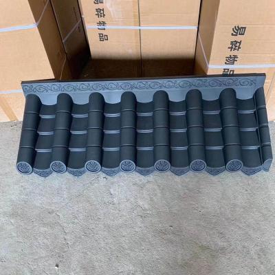 China Asian Chinese Integrated Antique Roof Sheet Over Door Storm Canopy Gutter Panel for sale