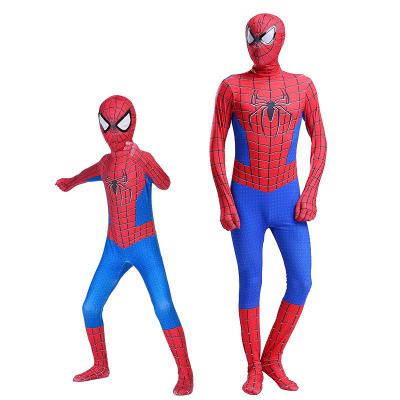 China Spandex Kids Spider-Man Cosplay Clothing Halloween Costume Jumpsuit Marvel Superhero Adult Costume for sale