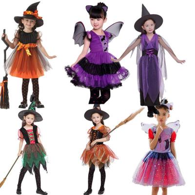 China Wholesale Halloween Cosplay Costume The Witch Dress Up Costume Kids Costume Party Carnival Cosplay Dress for sale