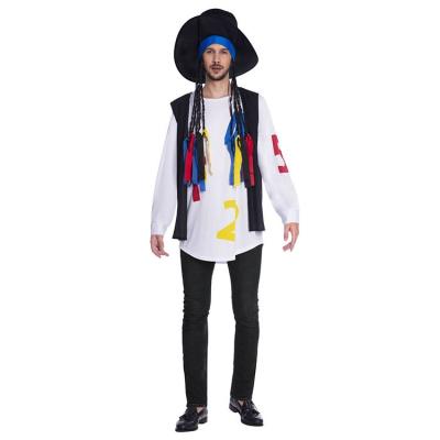 China Performance Party Adult Boy George 80s Pop Icon Acrylic Costume for sale