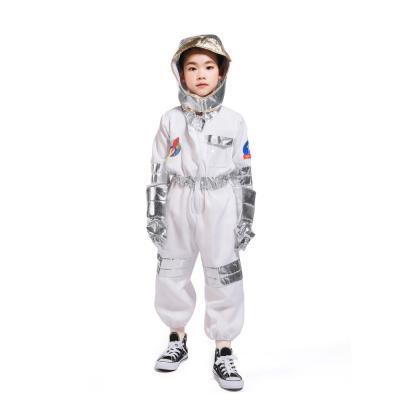 China New Polyester Children's Astronaut Costume Halloween Party Cosplay Space Suit Astronaut Costume for sale