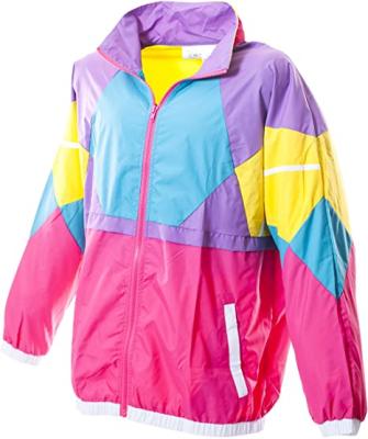 China Custom Wholesale Multi Color Raincoat Women Polyester Waterproof Breathable Anorak Jacket for sale