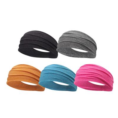 China Common use fashion sports fitness headband exercise elastic headband the non-slip headband yoga headbands for sale