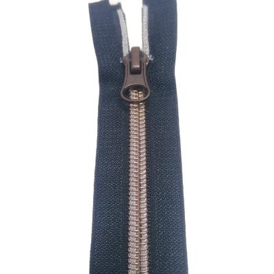 China Sustainable Products Popular Elegant Simplicity Plated Polyester Silver Zipper for sale