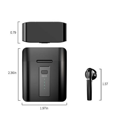 China In-Ear 5.0 Bluetooth 2020 Wireless Earbuds Twin Earphones BT 5.0 Tws Earbuds With Charging Box HX03/HX03A/HX03B for sale