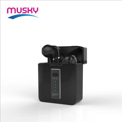 China Original MUSKY TWS earhook HX03 game (true wireless stereo) new sports stereo wireless music earphone earbuds BT5.0 TWS headsets for sale