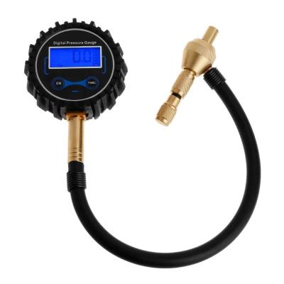 China Quick Test Tire Pressure Digital Tire Air Deflator Pressure Gauge for sale