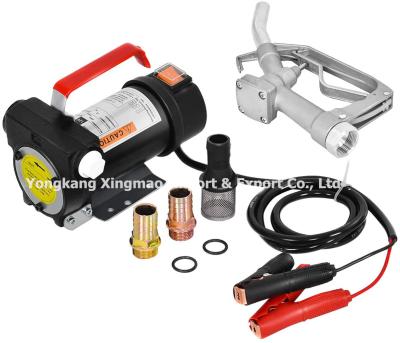 China China 12v 10GPM Automotive Industry Oil Diesel Transfer Extractor Electric Kerosene Fuel Transfer Pump Kit with Hose and Nozzle for sale