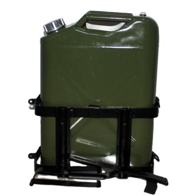 China Portable Metal Gas Fuel Tank Military Gasoline Can 5 Gallon Oil 20 Liter Jerry Can for sale