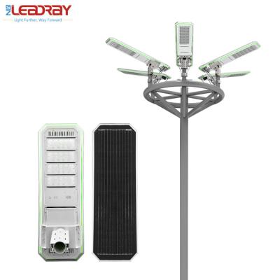 China Pavement Leadray All In One Ip65 Outdoor Solar Powered System 80w Solar Street Light With PIR Motion Sensor /Timer Control for sale