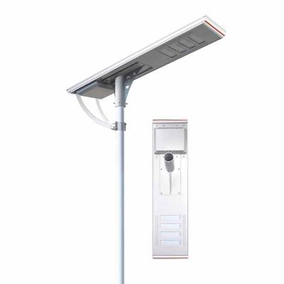 China Roadway factory price integrated Ip65 waterproof top aviation aluminum 120w all in one outdoor led solar street light for sale