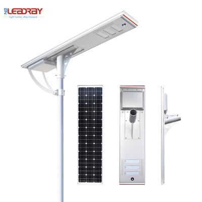 China Roadway Led Solar Outdoor Street Light 40w 60w 80w 100w 120w 11200Lm High Lumen All In One Integrated Self-cleaning Solar Light for sale