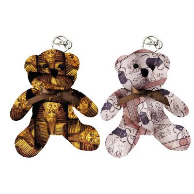 China Customized Promotional Gift Soap Teddy Plush Stuffed Dolls Soft Egyptian Key Chain Egyptian King Tut Bears Toys Lovely Plush Cotton for sale