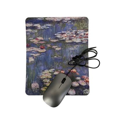 China Game Oscar-Claude Monet Tabletop Playmat Card Play Mat Printing Laptop Desktop Game Custom Full Color Design Full Gaming Mouse Pad for sale