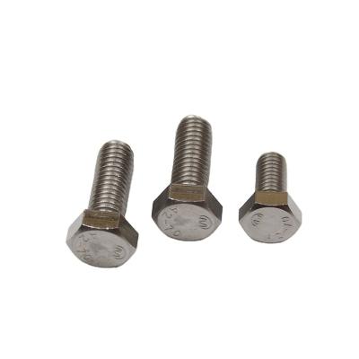 China Din933 stainless steel lowest price stainless steel fastener ss316 bolt a470 hex bolt for sale