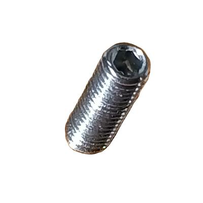 China Stainless Steel DIN913 M2 - M6 Socket Head Flat Point Socket Minglu Brand Set Screw for sale