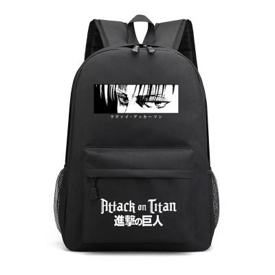 China 2021 Hot Sale Japanese Animation Anti-theft Giants Student Large Capacity Cartoon Backpack Travel Attack Bag for sale