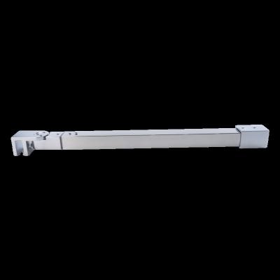 China Modern Bathroom Accessories Hardware 45 Degree Glass To Wall Shower Room Fine Support Polishing Bar for sale