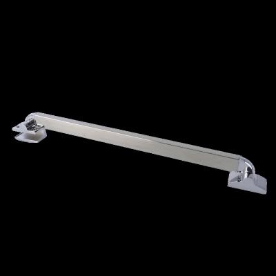 China Modern Frameless Shower Accessories Bathroom Stainless Steel Corner Adjustable Tie Rod Glass Fitting Rod for sale