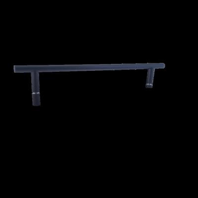 China Factory Supplier Modern Matte Black Stainless Steel Furniture Shower Room Customized Square Door Handle for sale