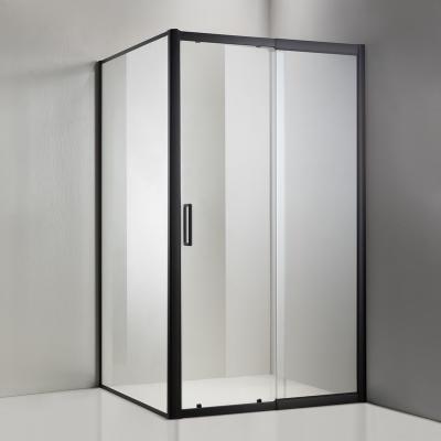 China Wholesale Modern Rectangle Coconut Tree Colored Glass Frost Portable Bathroom Shower Room Enclosure For Hotel for sale