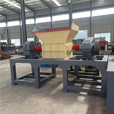 China Farms Best Sell Small Colombia Shredder Household Waste Scrap Metal Furniture Tire Crusher for sale