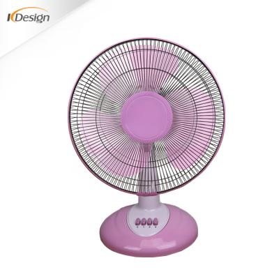 China Table Fan High Efficiency Table Fan Fancy Pink Motor Cooling Aluminum Table Fans With Timer for sale