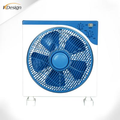 China Plastic 12 Inch 3 Silent Gearbox Fan Square Low Speed ​​Gearbox Fans for sale